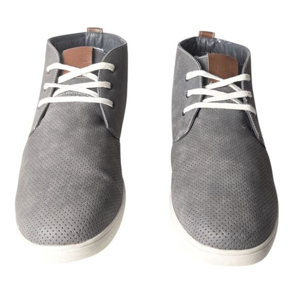 SOHO COBBLER Reece Grey Suede Chukka Boot Size 13 - Picture 4 of 8